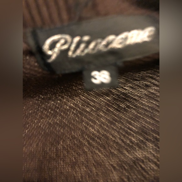 -Gorgeous little brown dress with droopy neckline- - Picture 4 of 6